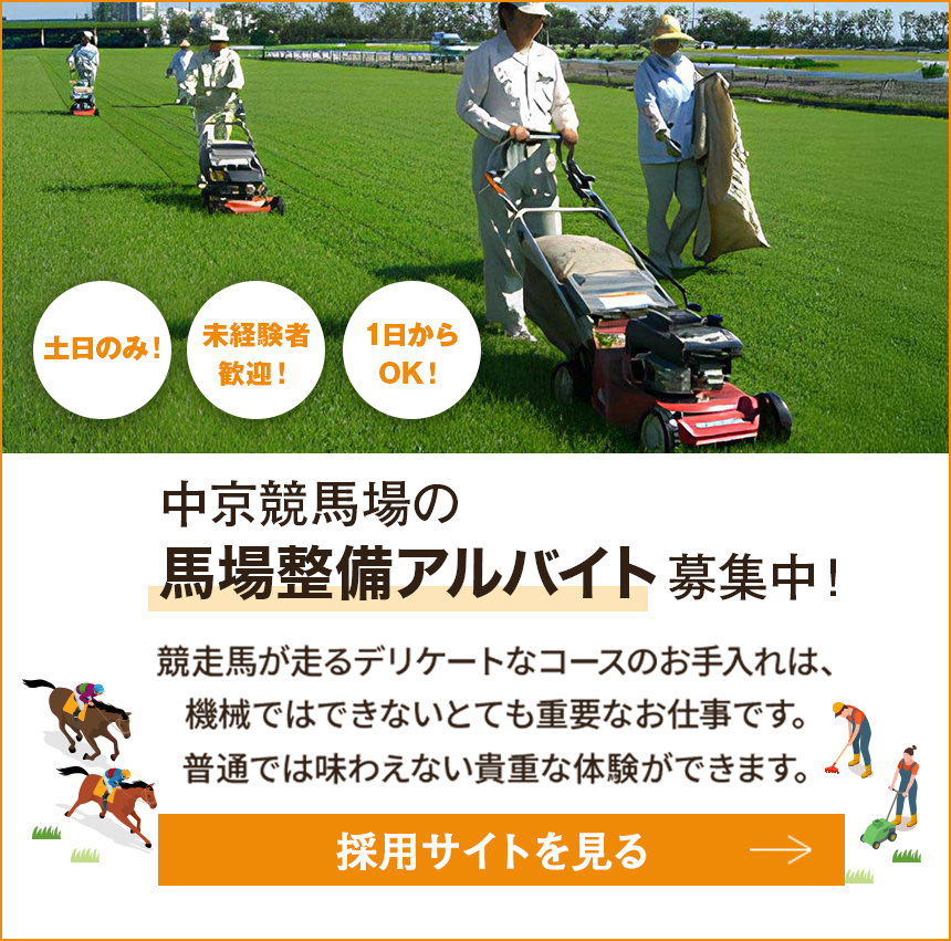 馬場整備アルバイト