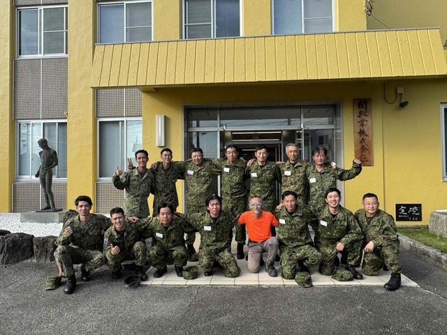 陸上自衛隊生活体験に参加しました