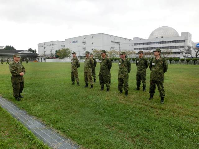 陸上自衛隊生活体験に参加しました