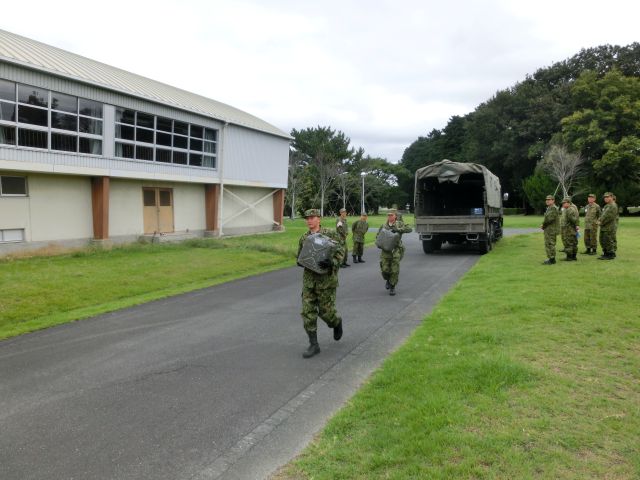 陸上自衛隊生活体験に参加しました