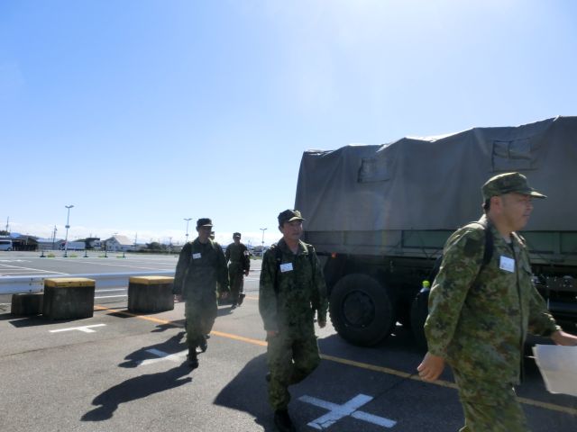 陸上自衛隊生活体験に参加しました