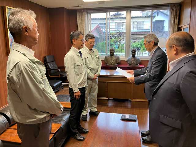 エスケイエム様より感謝状（優良賞）を頂きました