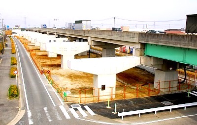 ２３号線　知立バイパス安城市　庄司作下部工工事