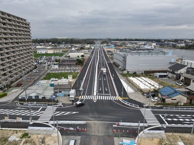 道路改良工事(交付金)(名古屋岡崎4号工)(ICT活用工事)